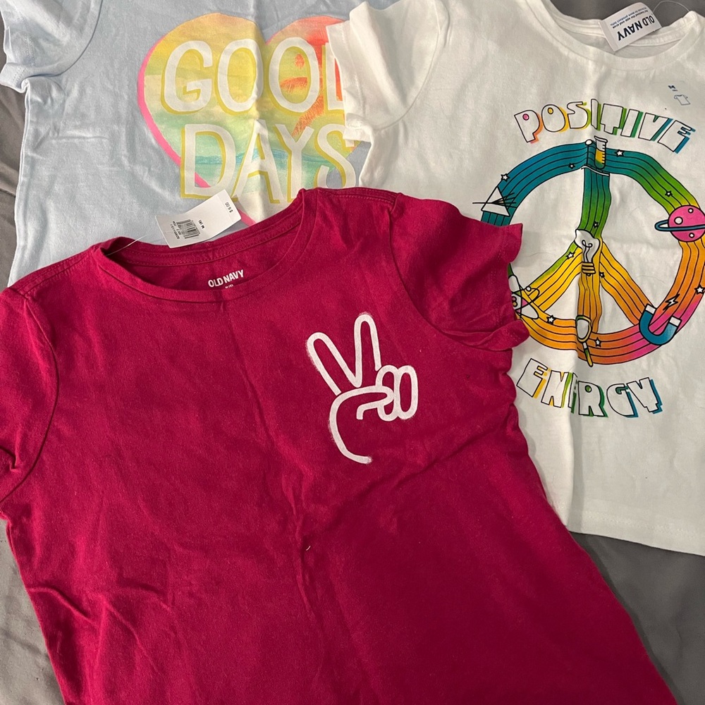 NWT - Old Navy girls t-shirts